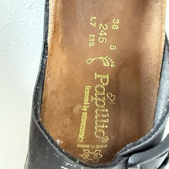 Birkenstock Arizona Sandal Habana black Oiled Leather size 8  genuine spain‎ - Picture 2 of 6